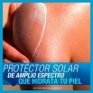 Protector solar de amplio espectro que hidrata tu piel
